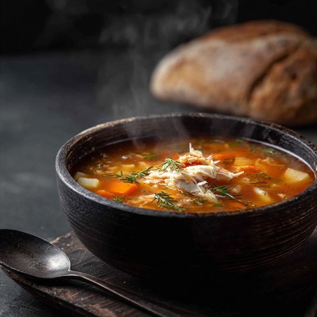 Soupe de crabes bleus