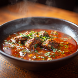 Agneau en sauce