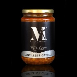 Lentilles au Figatellu