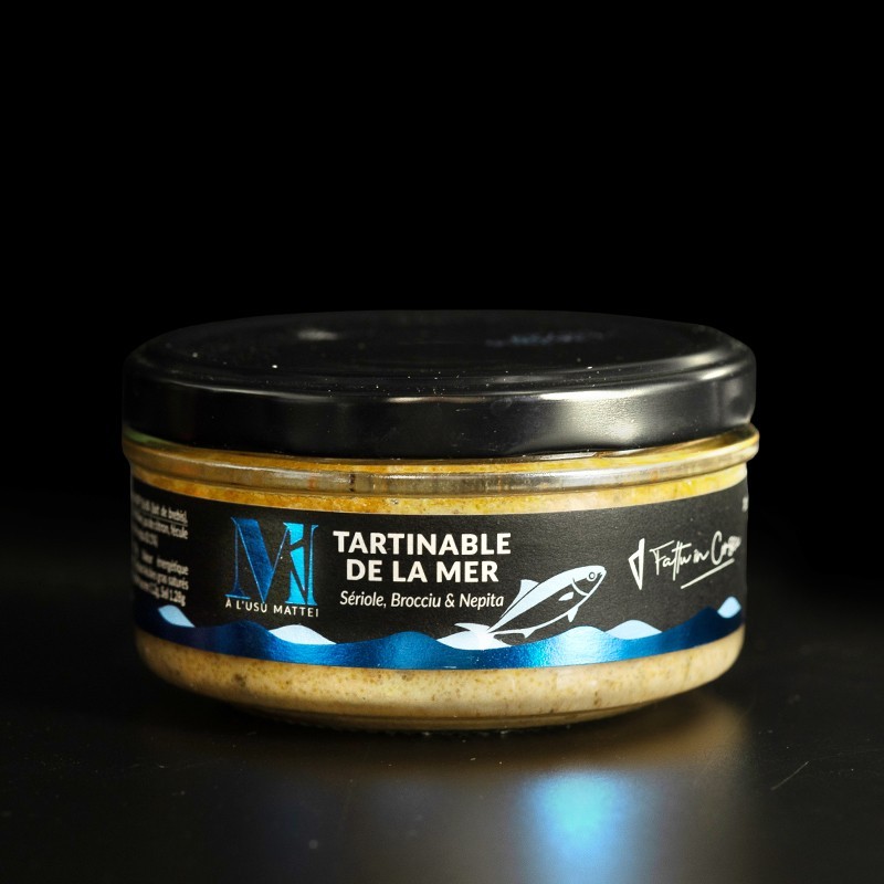 Tartinable de Sériole et Brocciu Corse